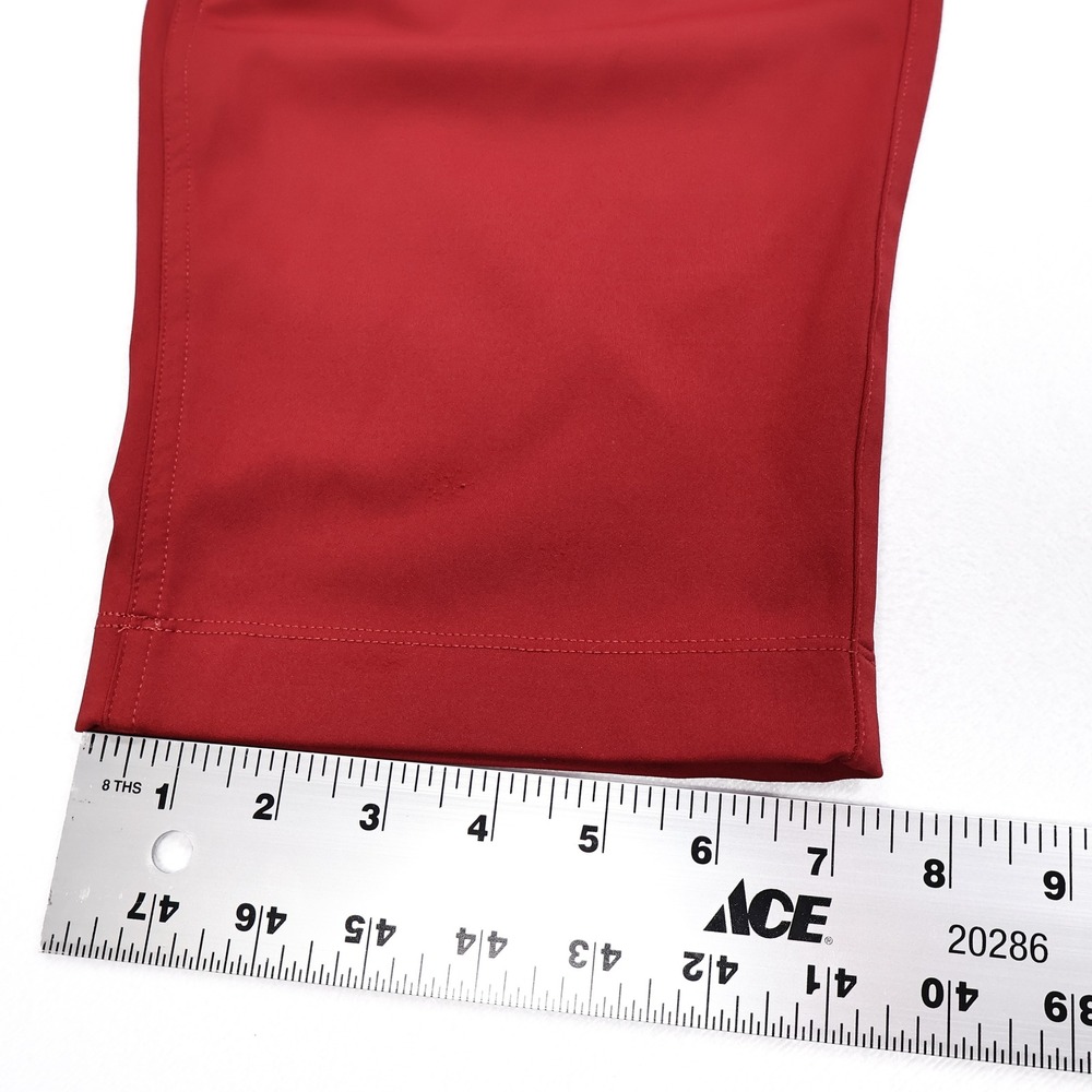 REDVANLY Mens XXL Red Bradley Pull On Performance Stretch Golf Trouser Pants - Picture 4 of 8
